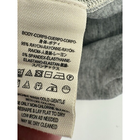 New W Tags Free People We The Free "The It" Gray Muscle Tank Size LARGE - Picture 12 of 14